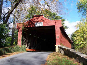 Kutz Mill Bridge. Photo by David Guay, October, 2007